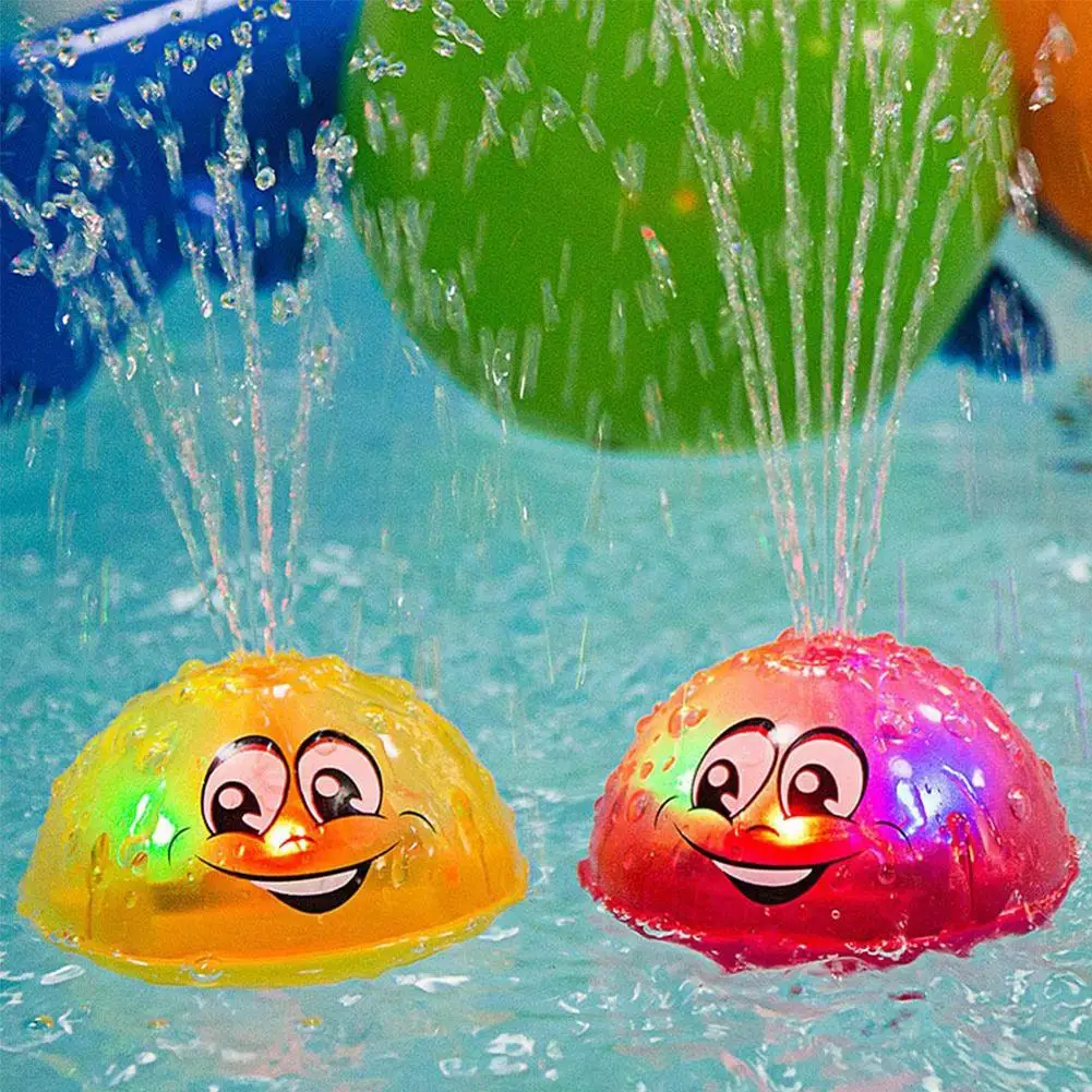 Grappige Baby Bad Speelgoed Baby Elektrische Inductie Sprinkler Bal Met Licht Muziek Kinderen Water Spelen Bal Baden
Grappige Baby Bad Speelgoed Baby Elektrische Inductie Sprinkler Bal Met Licht Muziek Kinderen Water Spelen Bal Baden