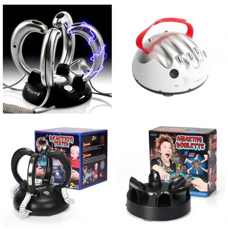4 Styles Polygraph Tricky halloween Adult Micro Electric Shock Heart Beat Lie Detector Shocking Liar Test Novelty Party Game
4 Styles Polygraph Tricky halloween Adult Micro Electric Shock Heart Beat Lie Detector Shocking Liar Test Novelty Party Game