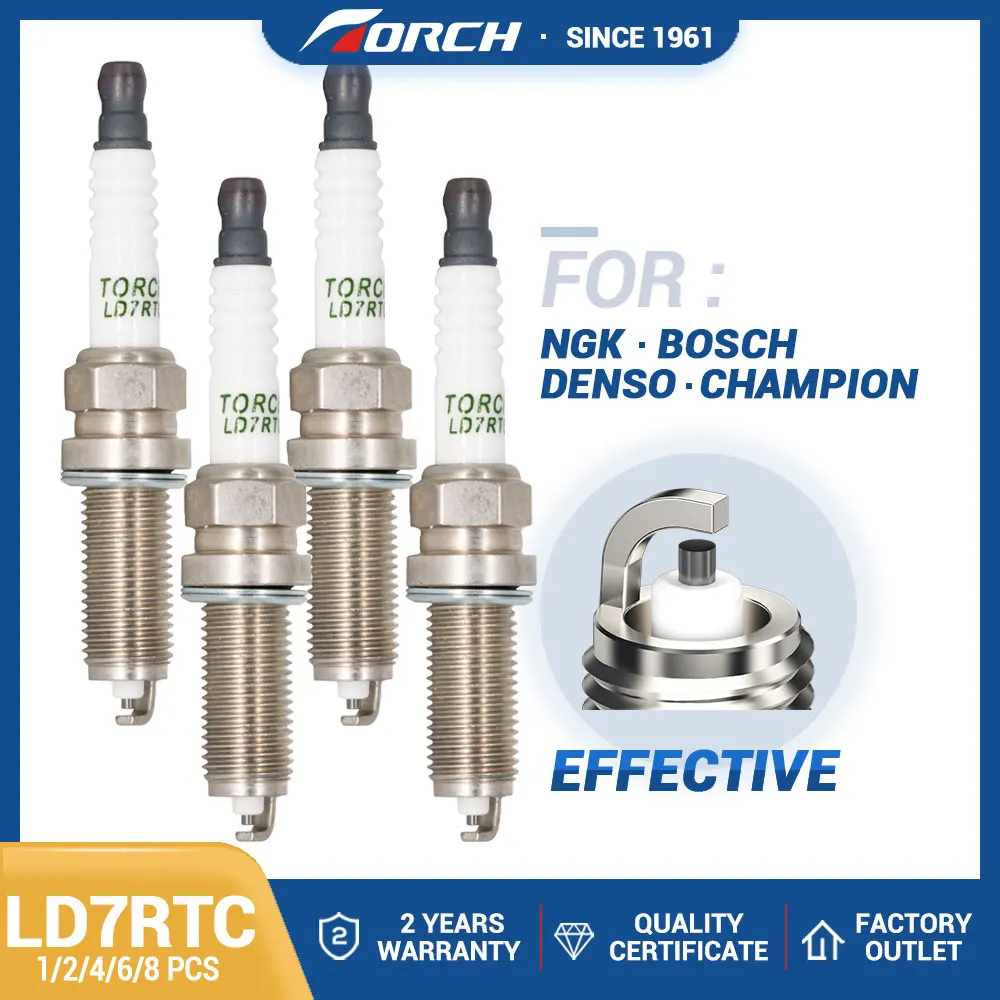 1-8PCS China ORIGINAL Torch LD7RTC Resistor Candles Replace for Spark Plug LZKAR7D-DE Car Accessories 
1-8PCS China ORIGINAL Torch LD7RTC Resistor Candles Replace for Spark Plug LZKAR7D-DE Car Accessories