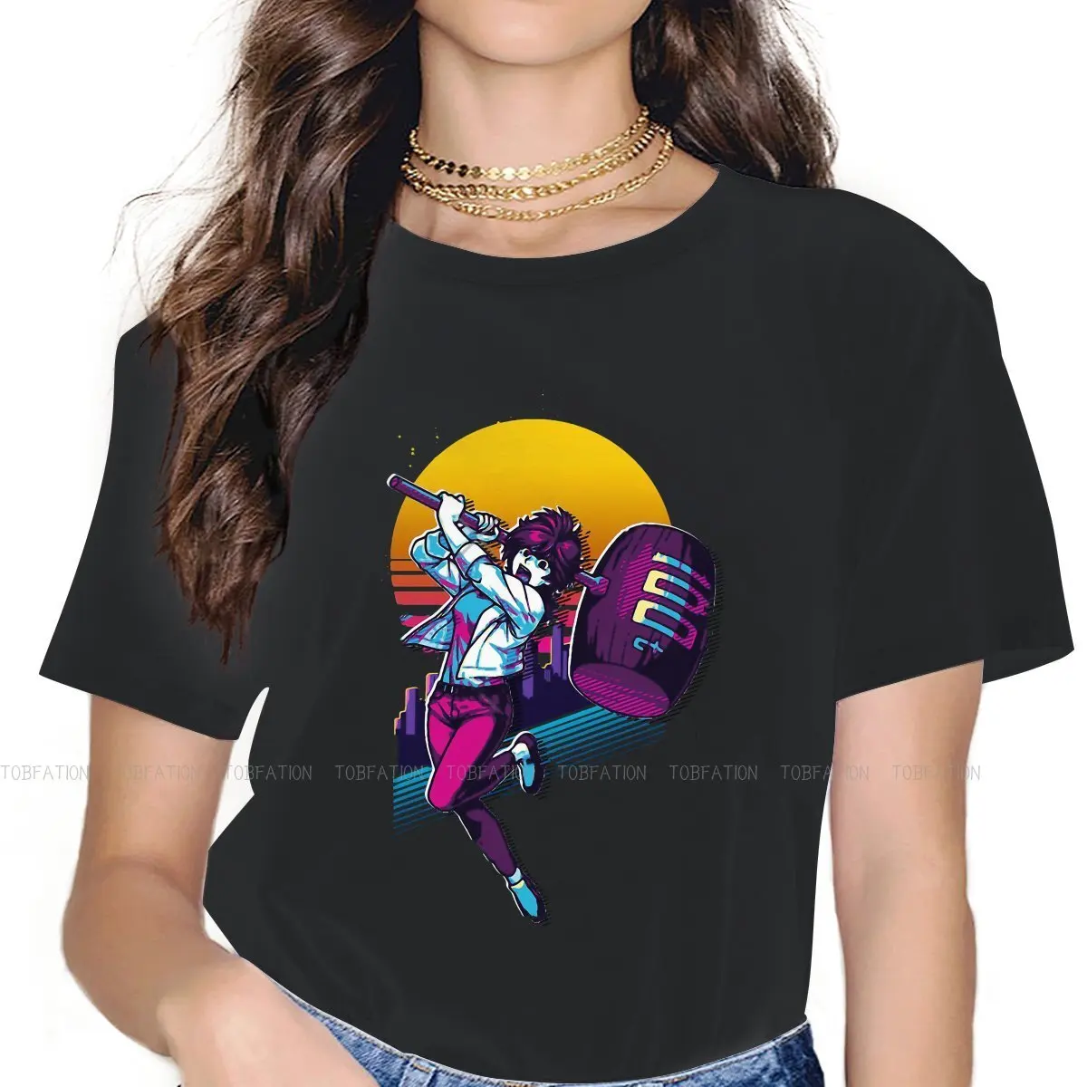 Kaori Makimura Retrowave Women TShirt City Hunter Ryo Saeba Kaori Manga Girls Graphic Tops O-neck Female T Shirt 5XL Funny Gift
Kaori Makimura Retrowave Women TShirt City Hunter Ryo Saeba Kaori Manga Girls Graphic Tops O-neck Female T Shirt 5XL Funny Gift