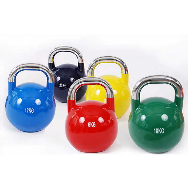 6 KG all steel competition colorful competitive Kettlebell 16 KG steel paint lifting dumbbell strength training kettle bell
6 KG all steel competition colorful competitive Kettlebell 16 KG steel paint lifting dumbbell strength training kettle bell