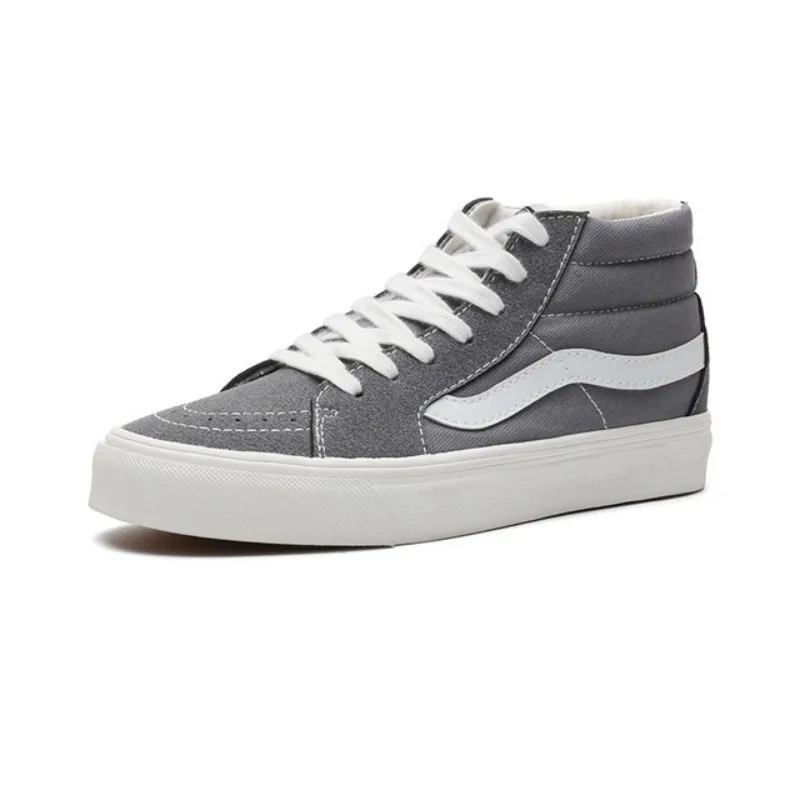 Classic Men's And Women's Skateboarding Sports Shoes Canvas Mid High Top Lace-Up White Blue Grey Brown Casual Flat Shoes Unisex
Classic Men's And Women's Skateboarding Sports Shoes Canvas Mid High Top Lace-Up White Blue Grey Brown Casual Flat Shoes Unisex