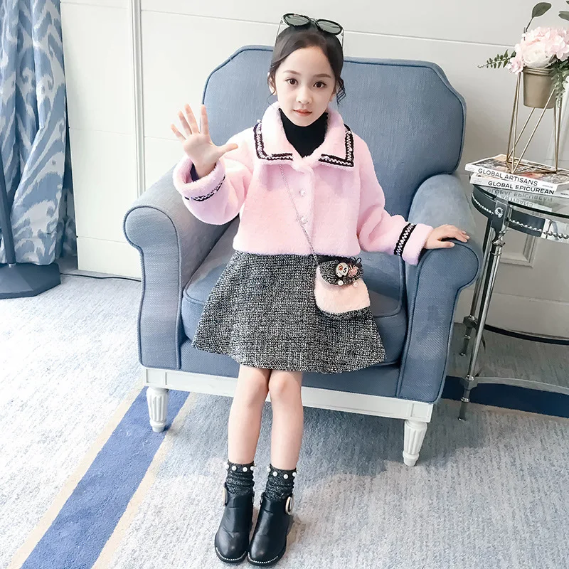 Girl vest dress coat two-piece Girl Autumn Winter Long Sleeve Dress Set Girl dress two-piece Girl jacket dress set
Girl vest dress coat two-piece Girl Autumn Winter Long Sleeve Dress Set Girl dress two-piece Girl jacket dress set