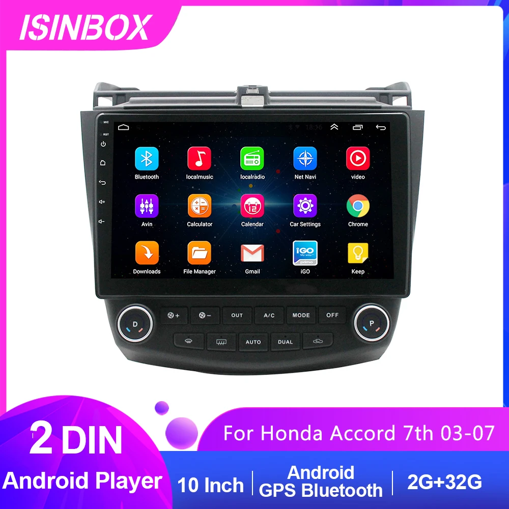 Car Radio 2 Din Stereo Receiver 10 Inch Car Android Navigation Player For Honda Accord 7th 2003-2007 Android Auto Player 2 Din
Car Radio 2 Din Stereo Receiver 10 Inch Car Android Navigation Player For Honda Accord 7th 2003-2007 Android Auto Player 2 Din