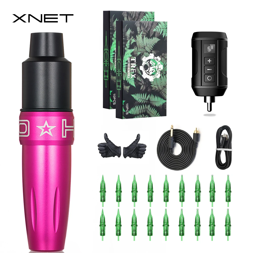 XNET Professional Wireless Tattoo Kits Permanent Makeup Rotary Machine Set For Body Art Permanent Makeup Scalp Pigmentation
XNET Professional Wireless Tattoo Kits Permanent Makeup Rotary Machine Set For Body Art Permanent Makeup Scalp Pigmentation