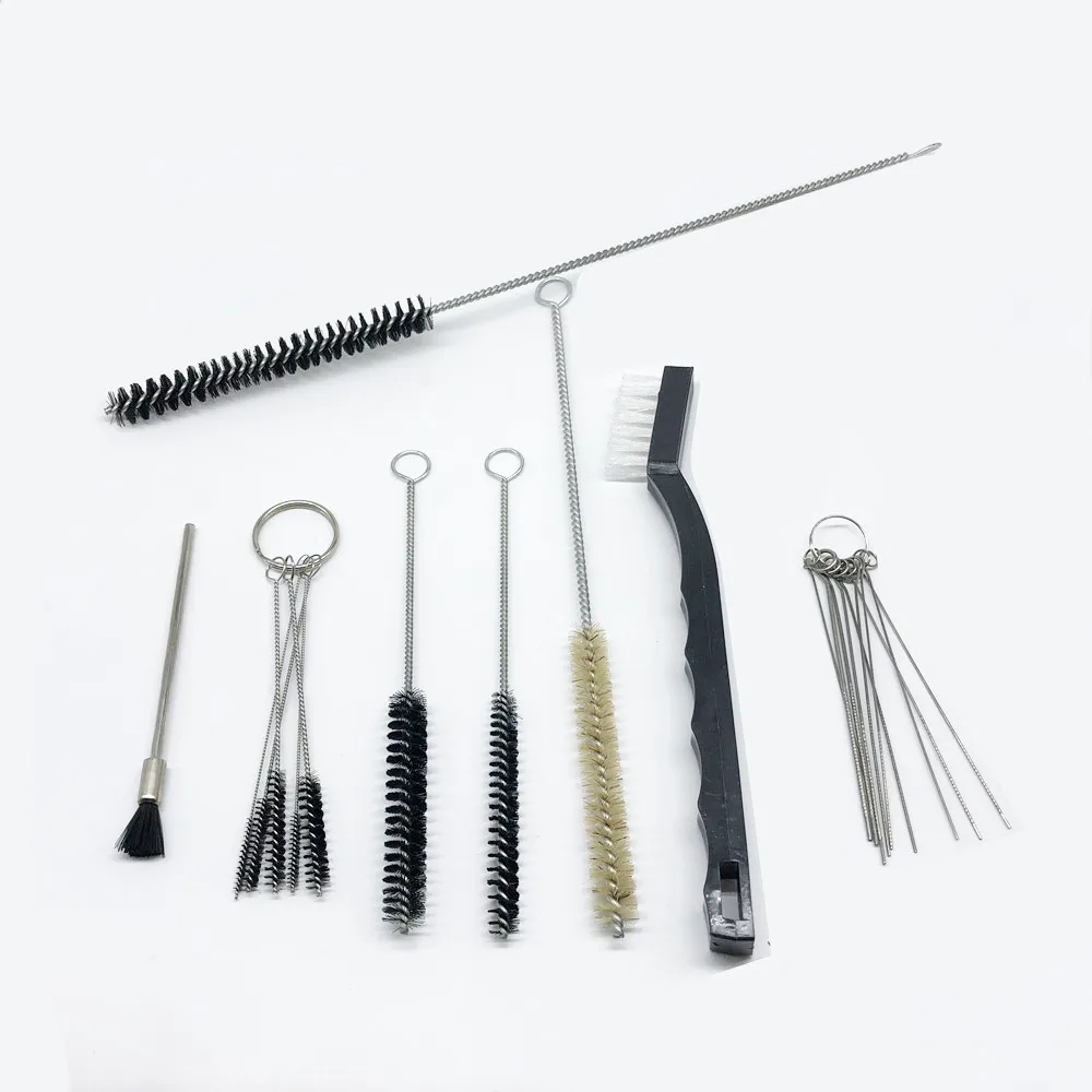17pcs Airbrush Spray Gun Nozzle Cleaning Repair Tool Kit Needle & Brush Set 
17pcs Airbrush Spray Gun Nozzle Cleaning Repair Tool Kit Needle & Brush Set