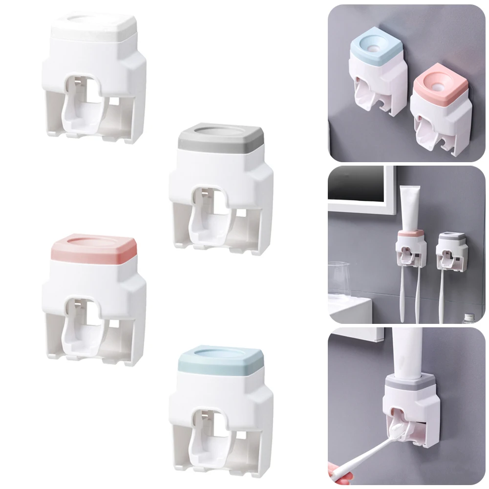 Toothpaste Dispenser and Brush Holders Wall Mounted Automatic Toothpaste Squeezer for Kids Adults Bathrooom Accessories
Toothpaste Dispenser and Brush Holders Wall Mounted Automatic Toothpaste Squeezer for Kids Adults Bathrooom Accessories