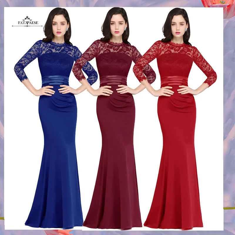 Gorgeous Elegant Mermaid Evening Dresses Illusion Floor Length Party Gown Lace Flower 3/4 Sleeve vestidos robe de soirée платье
Gorgeous Elegant Mermaid Evening Dresses Illusion Floor Length Party Gown Lace Flower 3/4 Sleeve vestidos robe de soirée платье