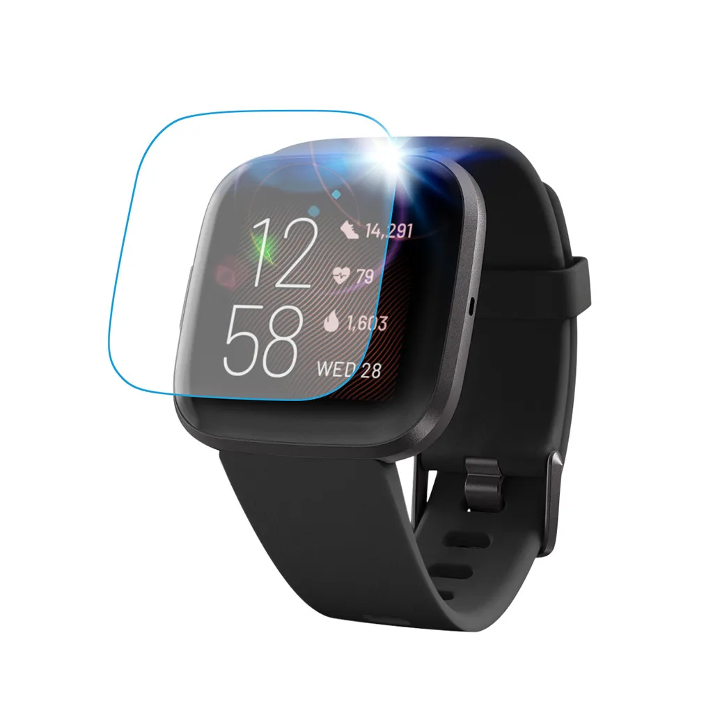3PCS Soft Screen Protector Film Explosion-Proof Protective Hydrogel Film For Fitbit Versa 2 Smart Sport Watch
3PCS Soft Screen Protector Film Explosion-Proof Protective Hydrogel Film For Fitbit Versa 2 Smart Sport Watch
