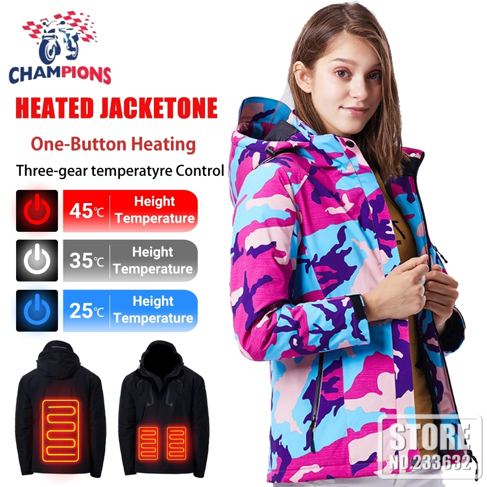 New Winter Keep Warm Motorcycle Jacket Electric Heated Windproof Jacket Outdoor Jacket Heating Vest Warm Women Motorbike Coat
New Winter Keep Warm Motorcycle Jacket Electric Heated Windproof Jacket Outdoor Jacket Heating Vest Warm Women Motorbike Coat