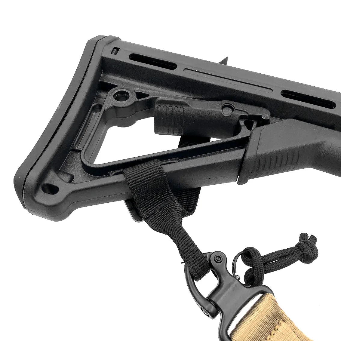 Tactical ButtStock Sling Adapter Gun Rope Strapping Belt Military Airsoft Shooting Hunting Accessories Air Gun Rifle Stock Strap 
Tactical ButtStock Sling Adapter Gun Rope Strapping Belt Military Airsoft Shooting Hunting Accessories Air Gun Rifle Stock Strap