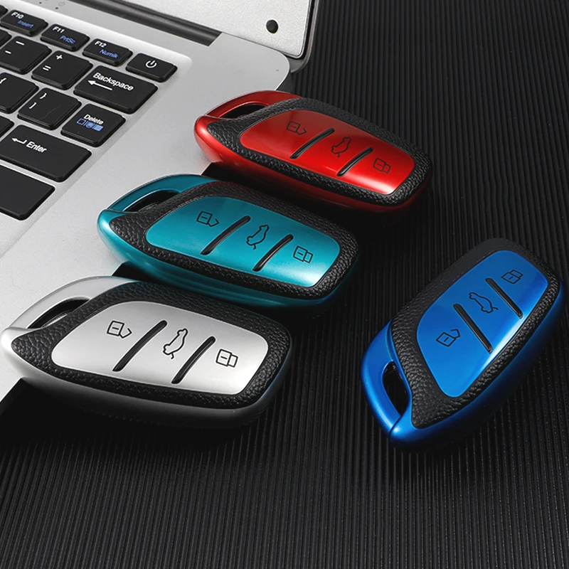 TPU Leather Car Smart Key Bag Cover Case Holder Keychain for Roewe RX5 I5 I6 RX3 RX8 ERX5 for MG ZS EV MG6 EZS Protector
TPU Leather Car Smart Key Bag Cover Case Holder Keychain for Roewe RX5 I5 I6 RX3 RX8 ERX5 for MG ZS EV MG6 EZS Protector