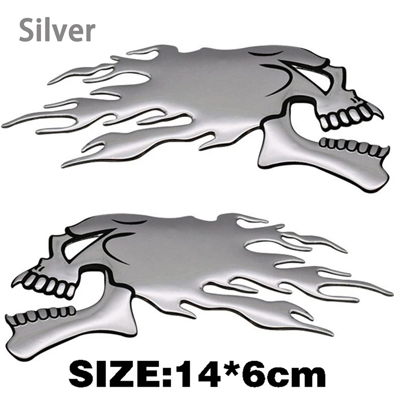 2pcs Three Ratels a pair 3D flame skull car windshield stickers auto sticker Emblem Decals badge for laptop car motorcycle
2pcs Three Ratels a pair 3D flame skull car windshield stickers auto sticker Emblem Decals badge for laptop car motorcycle