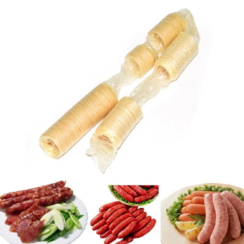 20mm*14m New Natural Collagen Casing Sausage Casings Hot Dog Roast Sausage Dried Sausage Collagen Casing Shell Kitchen Baster
20mm*14m New Natural Collagen Casing Sausage Casings Hot Dog Roast Sausage Dried Sausage Collagen Casing Shell Kitchen Baster