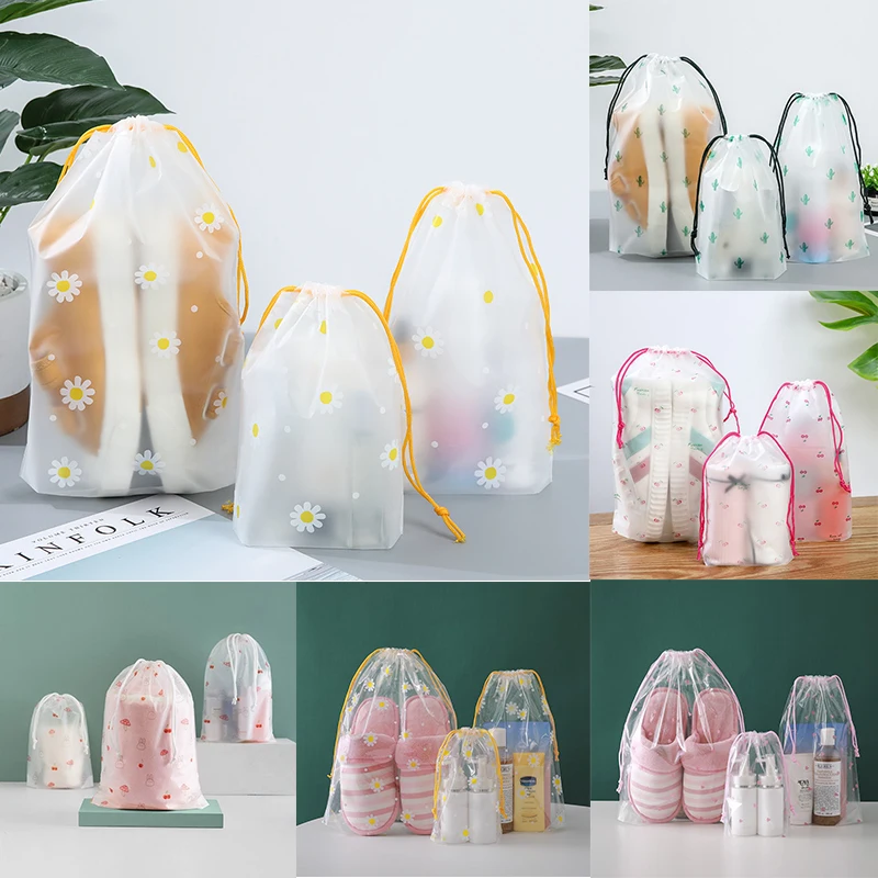 Cute Drawstring Cosmetic Bag Waterproof Travel Shoes Clothes Underwear Storage Bag Organizer Cute Wash Makeup Packaging Pouch
Cute Drawstring Cosmetic Bag Waterproof Travel Shoes Clothes Underwear Storage Bag Organizer Cute Wash Makeup Packaging Pouch