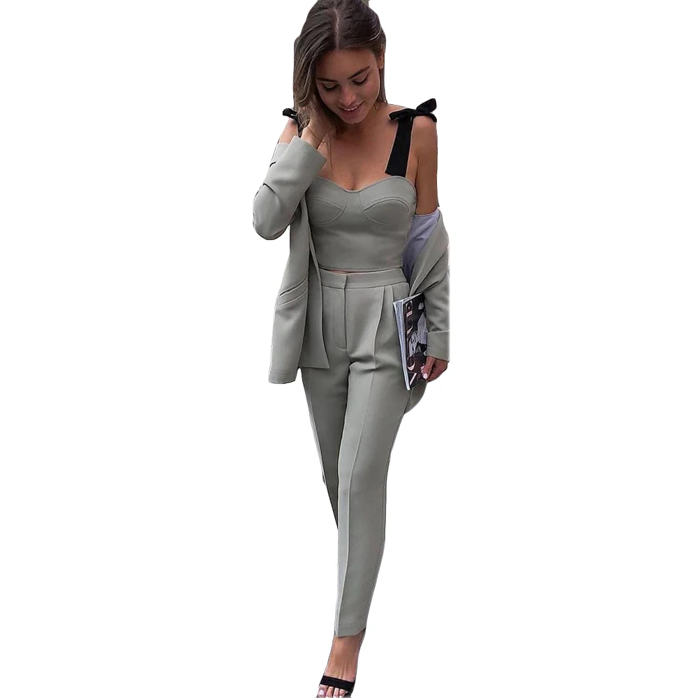Leisure Holiday Gray Women Wedding Tuxedos Slim Fit Mother of the Bride Pants Suits Party Evening Guest Wear 2 Pieces
Leisure Holiday Gray Women Wedding Tuxedos Slim Fit Mother of the Bride Pants Suits Party Evening Guest Wear 2 Pieces
