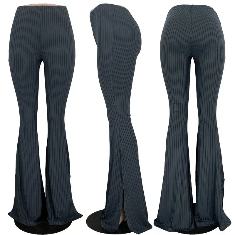 ZKYZWX Fall Plus Size Kintted High Waist Split Hem Sweatpant for Women Elastic Bodycon Trouser Stretch Bell Bottom Flare Pants
ZKYZWX Fall Plus Size Kintted High Waist Split Hem Sweatpant for Women Elastic Bodycon Trouser Stretch Bell Bottom Flare Pants