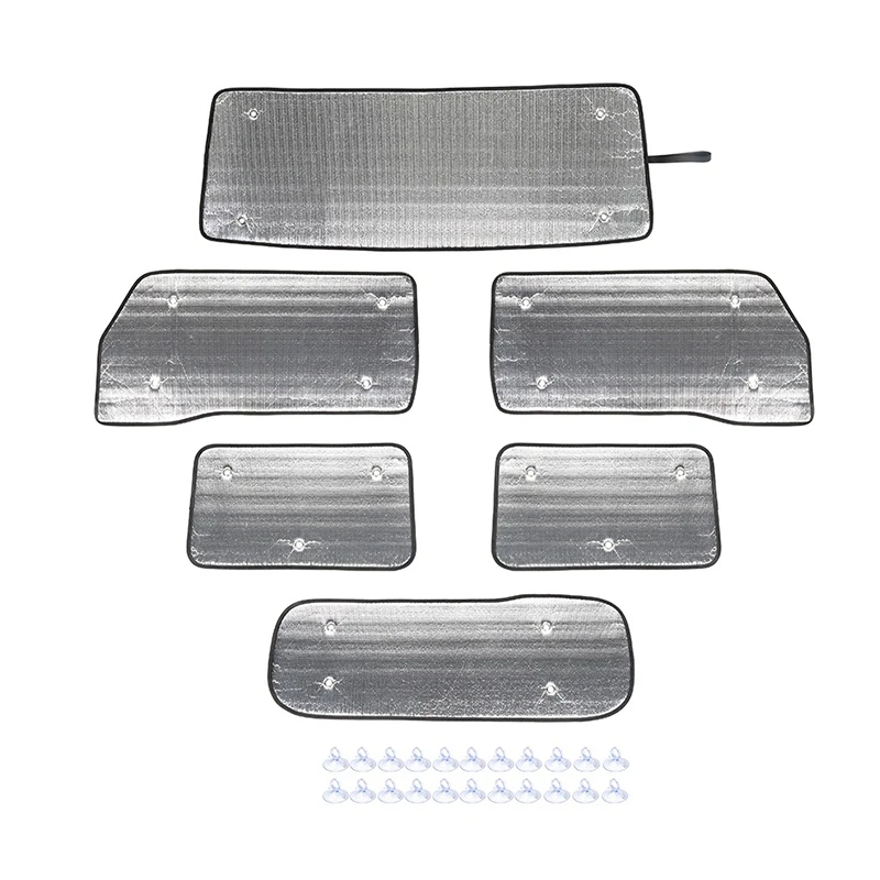 Windshield Sunshade Kit for Suzuki Jimny JB64 JB74 2018-2020 Anti-UV Car Sunshades Curtain Sun Block Sun Visor Cover
Windshield Sunshade Kit for Suzuki Jimny JB64 JB74 2018-2020 Anti-UV Car Sunshades Curtain Sun Block Sun Visor Cover