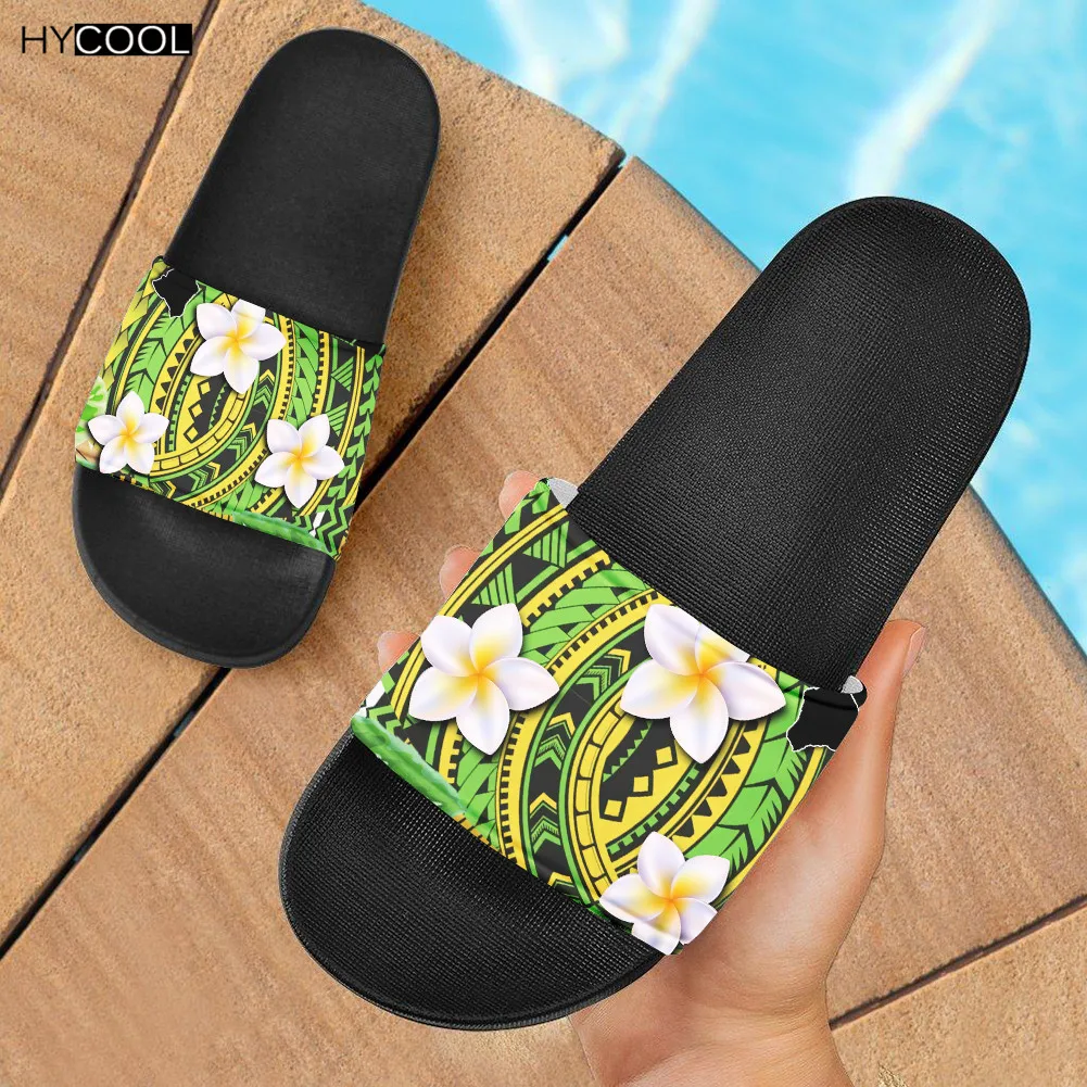HYCOOL Hawaiian Polynesian Tribal PLumeria 3D Printed Unisex Comfort Slippers High Quality Oudoor Beach Casual Footwear Sandals
HYCOOL Hawaiian Polynesian Tribal PLumeria 3D Printed Unisex Comfort Slippers High Quality Oudoor Beach Casual Footwear Sandals