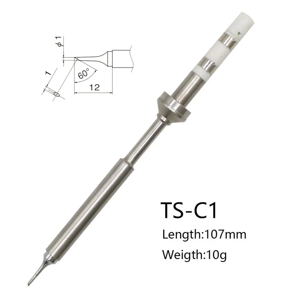TS100 Mini Soldering Iron Digital Soldering Iron Tip Replacement Bit Head B2 BC2 C4 D24 K I Ku ILS C1 Lead Free
TS100 Mini Soldering Iron Digital Soldering Iron Tip Replacement Bit Head B2 BC2 C4 D24 K I Ku ILS C1 Lead Free