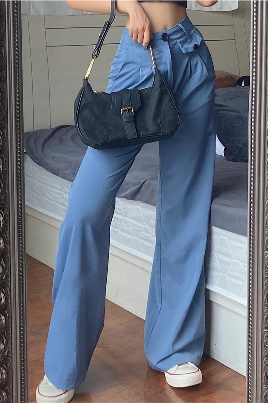 Pants Women's Female Loose Trouser Casual Pure Color High Waist Pants Wide Leg Pants Fashion High Quality NEW 2020 L1195
Pants Women's Female Loose Trouser Casual Pure Color High Waist Pants Wide Leg Pants Fashion High Quality NEW 2020 L1195