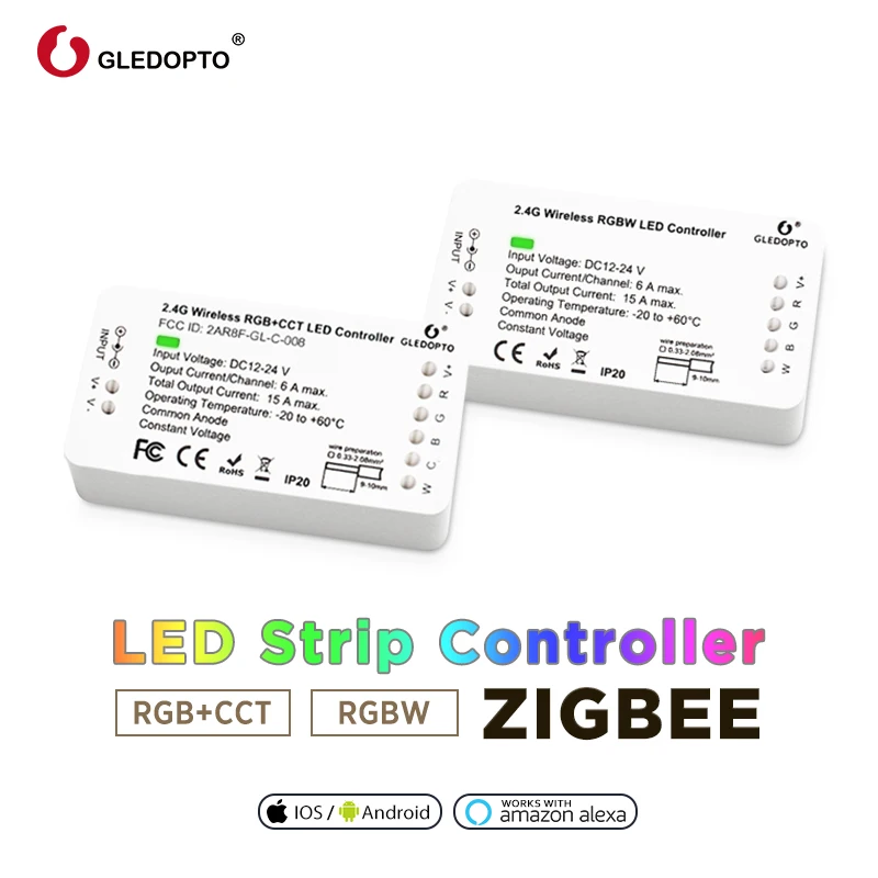 Smart Home zigbee контроллер совместим с эффектом эхо плюс smartthings голос RGB + CCT цвет DC12-24V работы с zigbee концентратор
Smart Home zigbee контроллер совместим с эффектом эхо плюс smartthings голос RGB + CCT цвет DC12-24V работы с zigbee концентратор