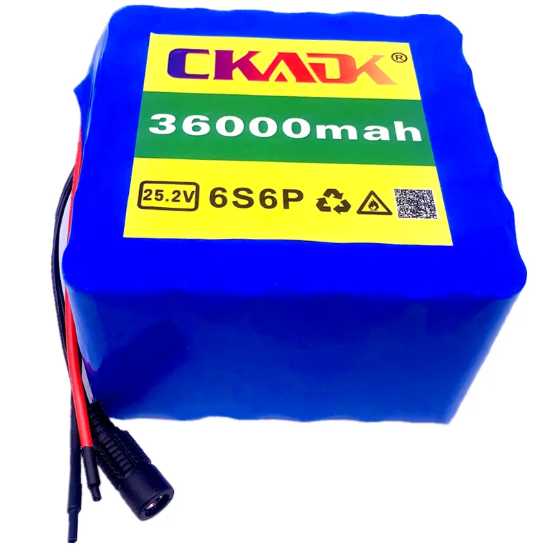 24v 36ah 6S6P lithium battery 25.2V 36000mAh li-ion battery for bicycle battery pack 350w e bike 250w motor + 2A charger
24v 36ah 6S6P lithium battery 25.2V 36000mAh li-ion battery for bicycle battery pack 350w e bike 250w motor + 2A charger