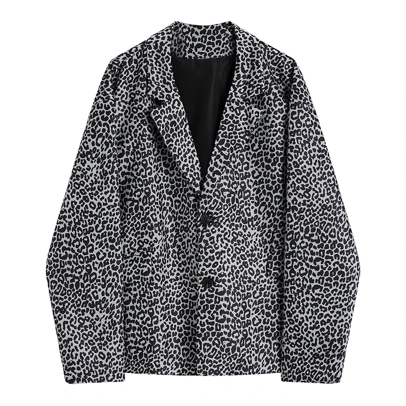 Ins 2021 Autumn Womens Retro Long Coat Sleeve Blazer Leopard Print Dark Trend Loose All-match Tops Jacket Women Vintage Female
Ins 2021 Autumn Womens Retro Long Coat Sleeve Blazer Leopard Print Dark Trend Loose All-match Tops Jacket Women Vintage Female