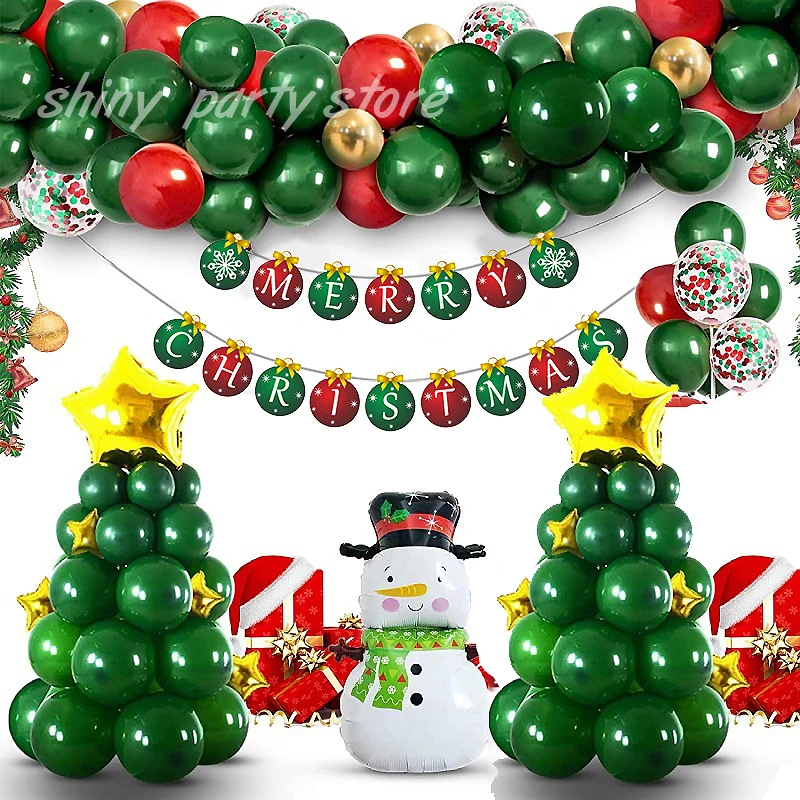 Merry Christmas Decoration Balloons 20pcs Dark Green Red Multi Color Latex Small Balloon Birthday Party New Year Decor Supplies
Merry Christmas Decoration Balloons 20pcs Dark Green Red Multi Color Latex Small Balloon Birthday Party New Year Decor Supplies