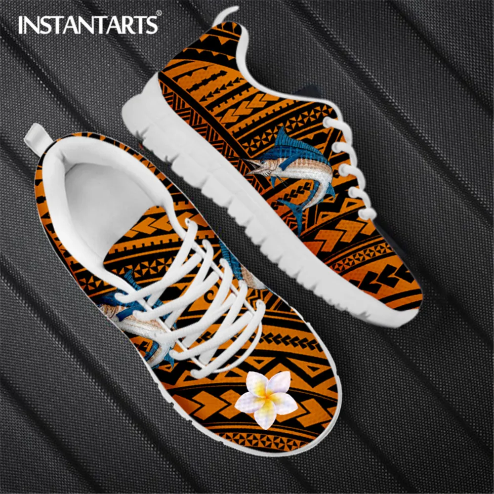 INSTANTARTS Polynesian African Tribal Pacific Tuna Print Breathable Sneakers for Womens Spring/Autumn Footwear Ladies Flat Shoes
INSTANTARTS Polynesian African Tribal Pacific Tuna Print Breathable Sneakers for Womens Spring/Autumn Footwear Ladies Flat Shoes