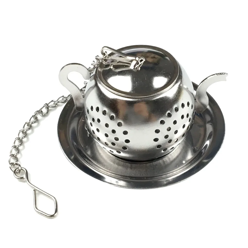 Teapot Shape Tea Infuser Stainless Steel with Fine Holes Coffee Leaf Strainer Beverages Drinkware Filter Gifts for Kitchen
Teapot Shape Tea Infuser Stainless Steel with Fine Holes Coffee Leaf Strainer Beverages Drinkware Filter Gifts for Kitchen