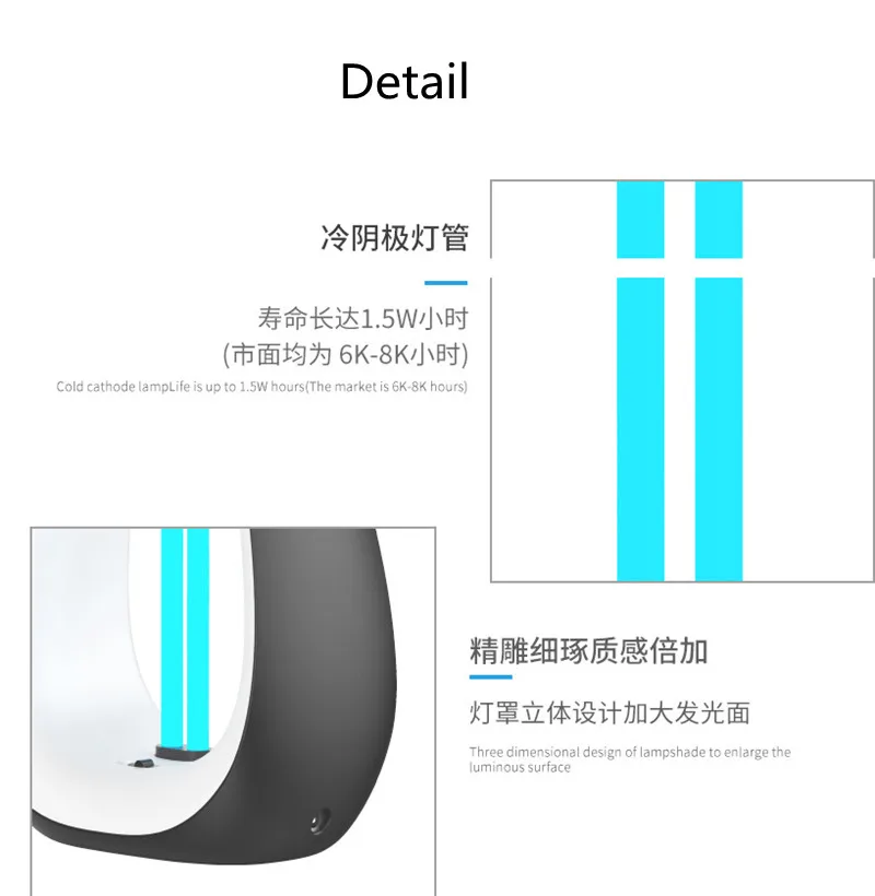 UV Disinfection Lamp Kindergarten School Household Mites and Ozone Sterilization Travel Convenient UV Germicidal
UV Disinfection Lamp Kindergarten School Household Mites and Ozone Sterilization Travel Convenient UV Germicidal