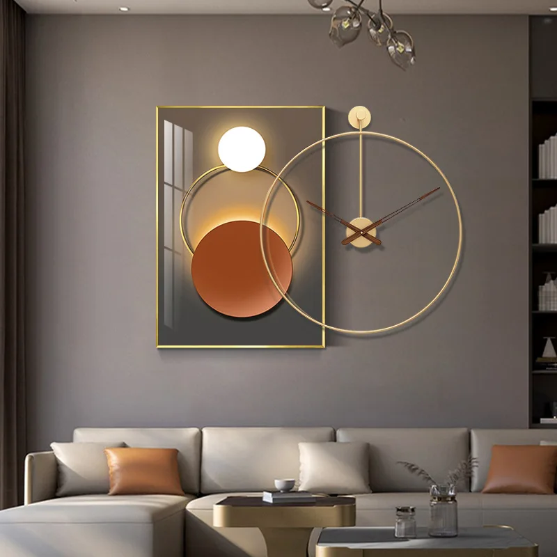 Luxury Wall Clock Modern Design Large Wall Watch Home Decor Creative Mural Silent Clocks Living Room Decorative Reloj De Pared
Luxury Wall Clock Modern Design Large Wall Watch Home Decor Creative Mural Silent Clocks Living Room Decorative Reloj De Pared