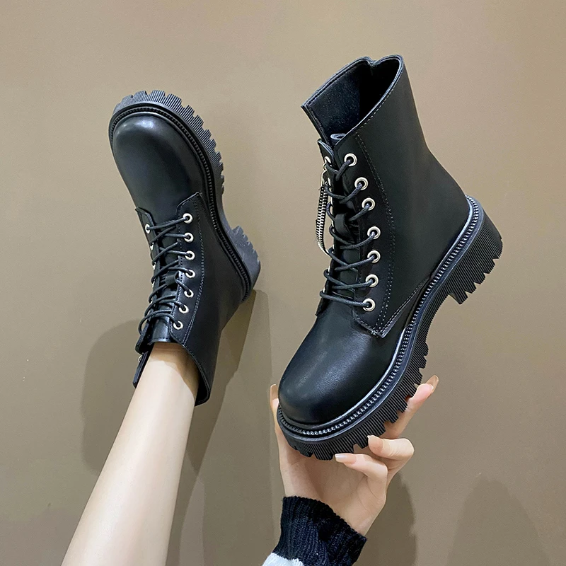 2021 New Winter Stretch Black Boots Autumn Boots Women's Shoes Women's Shoes Fashion Round Leather Ankle Boots Comfortable Boots
2021 New Winter Stretch Black Boots Autumn Boots Women's Shoes Women's Shoes Fashion Round Leather Ankle Boots Comfortable Boots