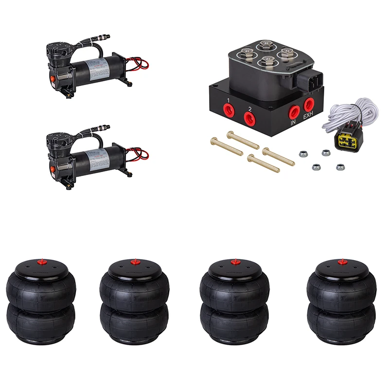 Air Ride suspension DC 12V 480c Air Suspension Compressor Port 1/2"npt 2600Ib Air Bags with air ride manifold valve
Air Ride suspension DC 12V 480c Air Suspension Compressor Port 1/2"npt 2600Ib Air Bags with air ride manifold valve