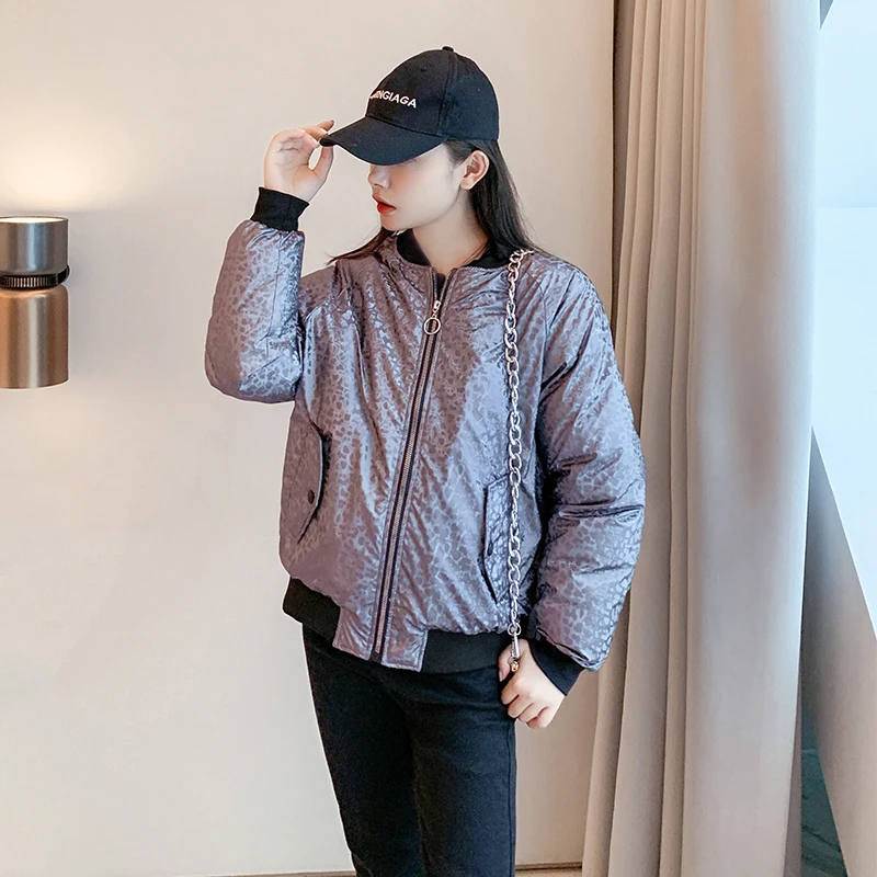 Women's Down Jacket Korean Leopard Winter Jacket Women Clothes 2020 New Short Down Coat Female Warm Baseball uniform Parka
Women's Down Jacket Korean Leopard Winter Jacket Women Clothes 2020 New Short Down Coat Female Warm Baseball uniform Parka