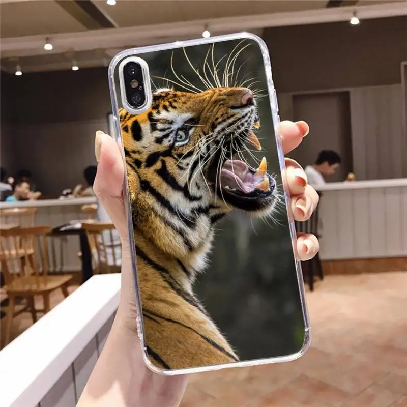 Tiger ferocious animal Phone Case Transparent soft For iphone 5 5s 5c se 6 6s 7 8 11 12 plus mini x xs xr pro max
Tiger ferocious animal Phone Case Transparent soft For iphone 5 5s 5c se 6 6s 7 8 11 12 plus mini x xs xr pro max