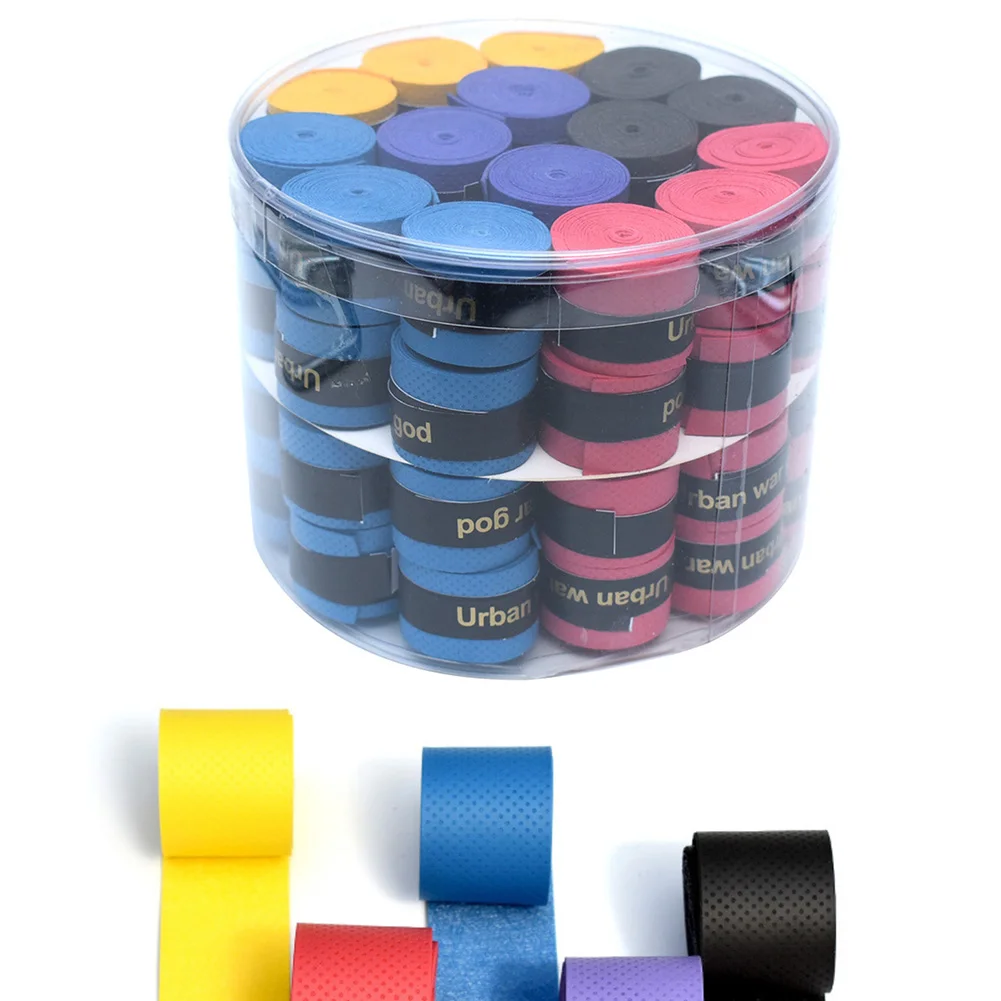 60pcs/box Universal Anti-slip Overgrip Tape For Fishing Rods Badminton Tennis Racket Fishing Rod Hand Glue Handle Wrap
60pcs/box Universal Anti-slip Overgrip Tape For Fishing Rods Badminton Tennis Racket Fishing Rod Hand Glue Handle Wrap
