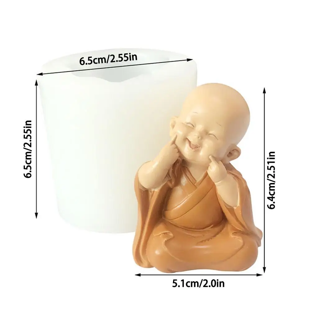 Decoration Silicone Mold Little Novice Monk Silicone Mold Ancient Style Chinese Zen Character Little Monk Silica Gel Mold
Decoration Silicone Mold Little Novice Monk Silicone Mold Ancient Style Chinese Zen Character Little Monk Silica Gel Mold