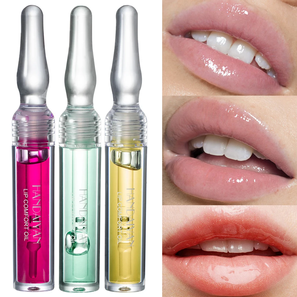 

Plumper Lip Gloss Moisturize Care Lips Makeup Lasting Waterproof Lip Tint Transparent Lip Oil Shimmer Tattoo Liquid Lipstick