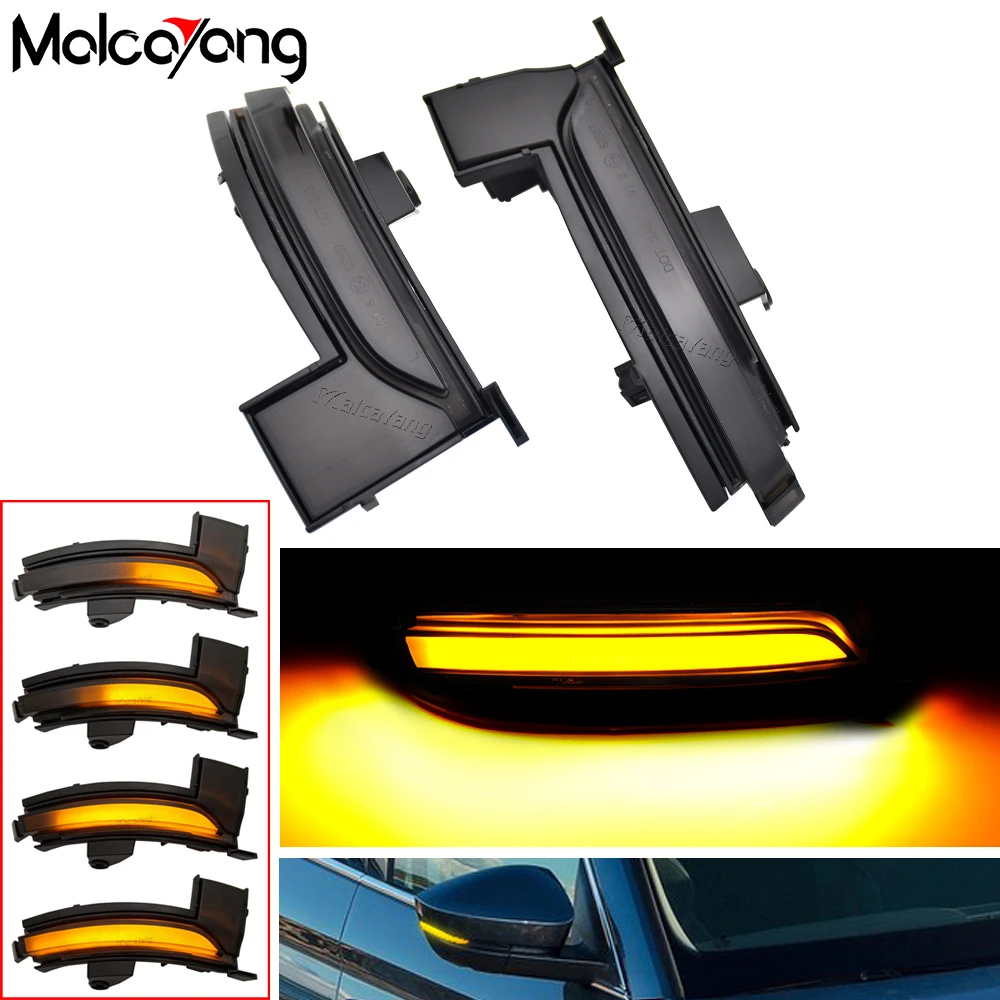 2Pcs For Skoda Kodiaq 2016- Karoq 2017 2018 2019 2020 2021 Dynamic LED Side Mirror Blinker Arrow Flowing Turn Signal Lamp Light
2Pcs For Skoda Kodiaq 2016- Karoq 2017 2018 2019 2020 2021 Dynamic LED Side Mirror Blinker Arrow Flowing Turn Signal Lamp Light