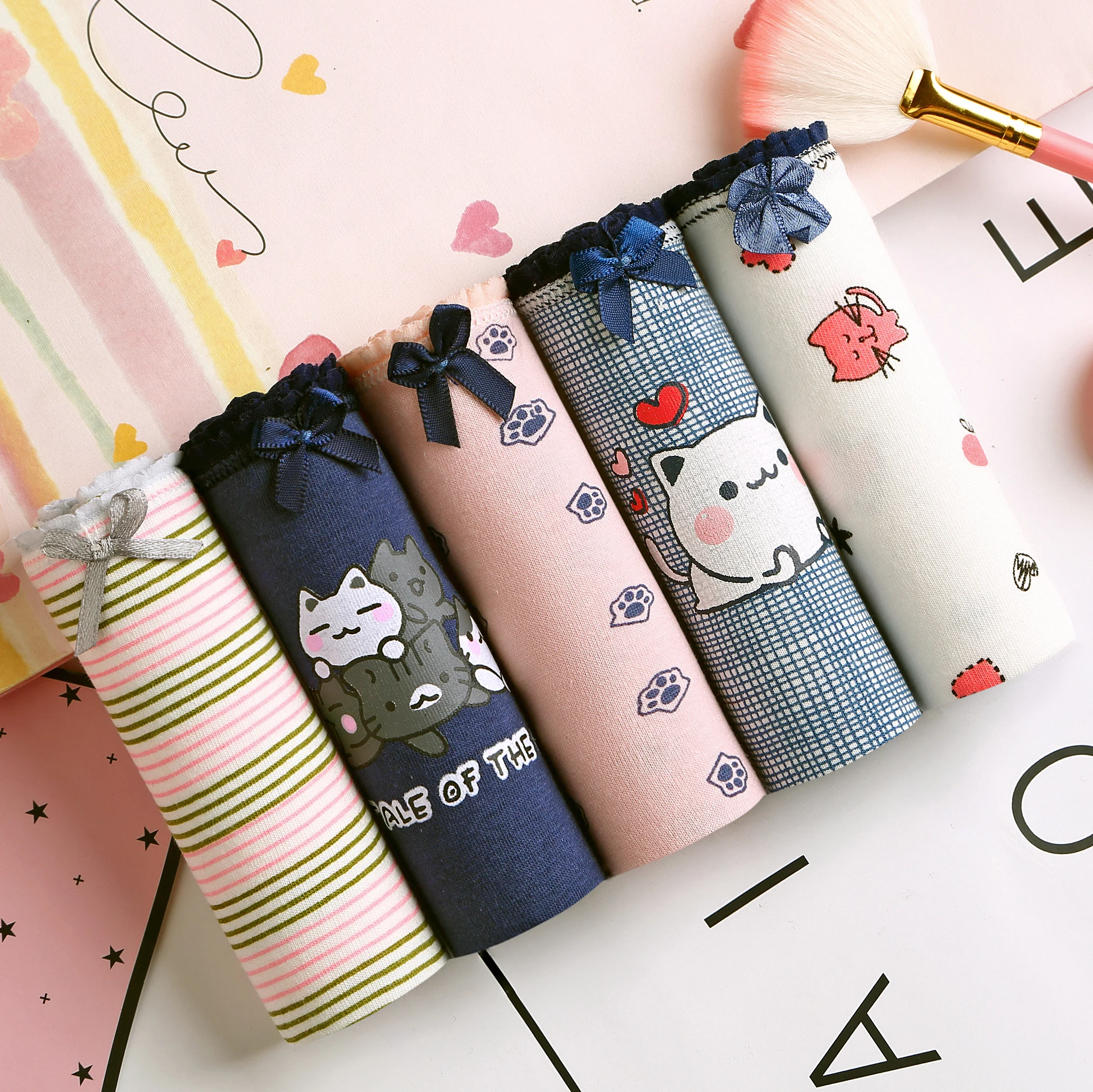 LUOCHEN Panty underwear women Cotton Panties Underwear Briefs Lingerie Breathable Intimates ropa interior femenina tanga S1742
LUOCHEN Panty underwear women Cotton Panties Underwear Briefs Lingerie Breathable Intimates ropa interior femenina tanga S1742