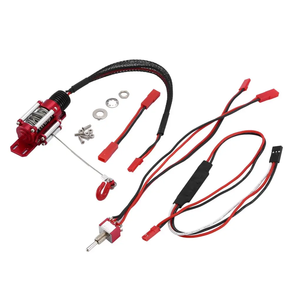 Automatic Winch and Wireless Remote Controller Receiver for 1/10 RC Crawler Car Axial SCX10 Trx-4 TRX4 D90 TF2 Tamiya CC01 90046 
Automatic Winch and Wireless Remote Controller Receiver for 1/10 RC Crawler Car Axial SCX10 Trx-4 TRX4 D90 TF2 Tamiya CC01 90046