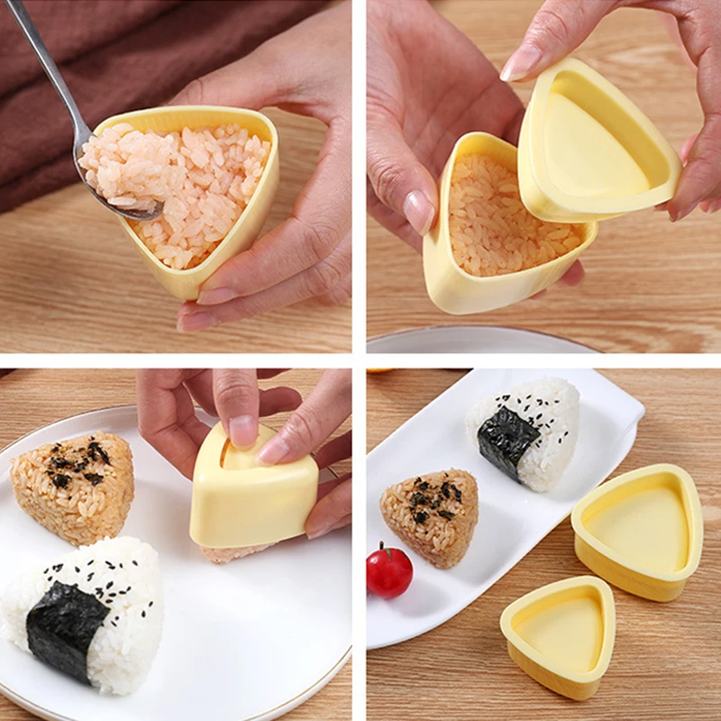 1Pcs Cooking Utensil Holder Triangle Onigiri Rice Ball Mold Sushi Mold Convenient Durable Rice Press Mould Sushi Maker Mold
1Pcs Cooking Utensil Holder Triangle Onigiri Rice Ball Mold Sushi Mold Convenient Durable Rice Press Mould Sushi Maker Mold
