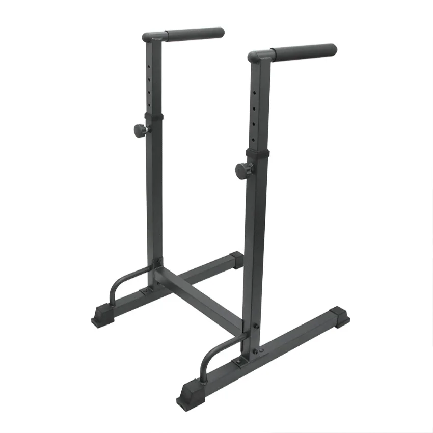 

CH-7024 Single Parallel Bars Multifunctional Arm Dipping Stand Station Indoor Pull Up Bar Steel 8-Gear Adjustable Horizontal Bar