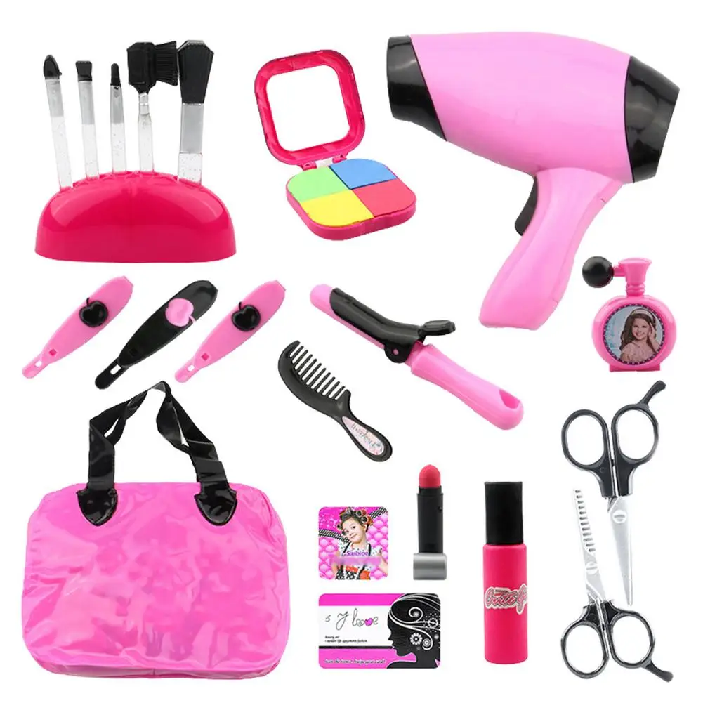 Beauty Hair Stylist Set Beauty Salon Fashion Pretend Play Set for Girls with Toy Blow Dryer Curler and Other Styling Tools
Beauty Hair Stylist Set Beauty Salon Fashion Pretend Play Set for Girls with Toy Blow Dryer Curler and Other Styling Tools