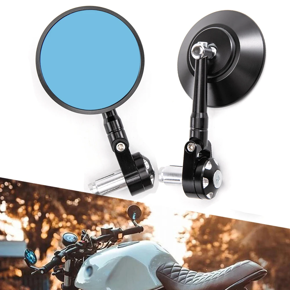 

Motorcycle Handlebar Mirror Rearview Motorcycle Bar End Mirror For Yamaha MT09 MT07 For Honda cb500x pcx msx 125 shadow r1200gs