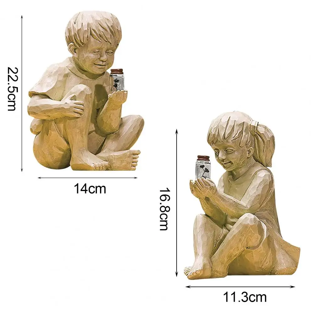 60% Hot Sale LED Children Statue Decorative Solar Lighted Resin Sculpture Boy Girl Sculpture Garden Decoration for Decorating
60% Hot Sale LED Children Statue Decorative Solar Lighted Resin Sculpture Boy Girl Sculpture Garden Decoration for Decorating