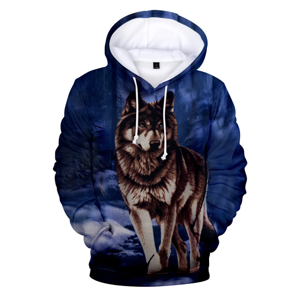 Personality Hoodie Men Wolf 3D Boys Hoodies Sweatshirt Brand Harajuku Children Pullovers Wolf Jackets High Quality Sweatshirt
Personality Hoodie Men Wolf 3D Boys Hoodies Sweatshirt Brand Harajuku Children Pullovers Wolf Jackets High Quality Sweatshirt