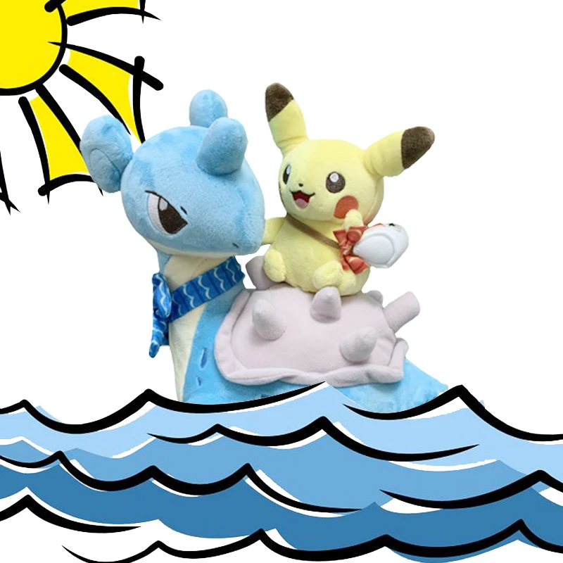 Пикачу верховой езды лапрас плюшевая кукла Покемон Плюшевая Игрушка украшение для комнаты креативный Рождественский подарок для детей
Пикачу верховой езды лапрас плюшевая кукла Покемон Плюшевая Игрушка украшение для комнаты креативный Рождественский подарок для детей